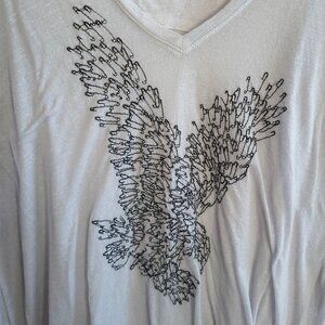 John Varvatos Safety Pin Eagle Men's T-shirt